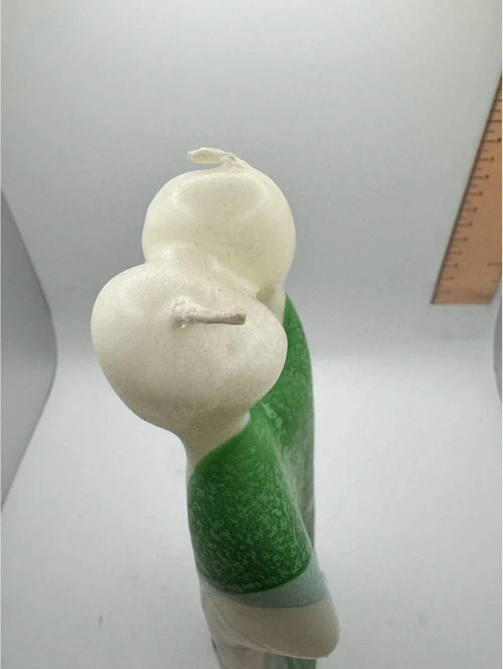 Vintage Man/Woman Figurine Sculpture Wax 9” Oriental Infinity Avant-garde Candle